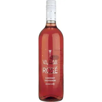 Víno Cabernet Sauvignon Rosé 2022, poloslané, pozdní sběr, Vajbar, 0,75 l