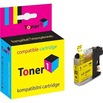 Cartridge Brother LC-123Y - LC123Y kompatibilní žlutá Toner1