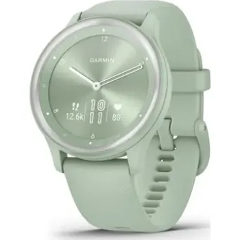 Chytré hodinky GARMIN vívomove® Sport Barva: Silver/Cool Mint Silicone Band