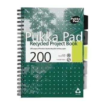Project Book Recycled A4/100K linia zielony (3szt)