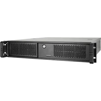 Racková skříň CHIEFTEC skříň Rackmount 2U mATX/ATX, UNC-209S-B, 400W PSU, Black