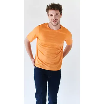 Pánské tričko Pánské tričko Merino Basic 140 Oranžová M