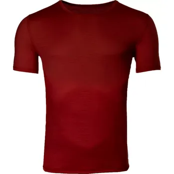 Pánské tričko Pánské funkční tričko Merino 140 Vínová XL