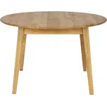 Drewmax ST392 118+40 oválný rozkládací stůl masiv dub