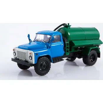 autíčko GAZ-53 ANM-53 Fekální Vůz 1:43 - Avtoistoria GAZ 53A ANM 53 - kovový model auta