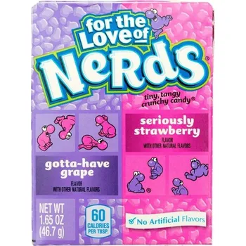 Bonbon Nerds cukříky 46g Strawberry Grape