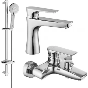 Vodovodní baterie Mexen Axel DB40 vanová sada, chrom - 73803DB40-00 Bateriové soupravy