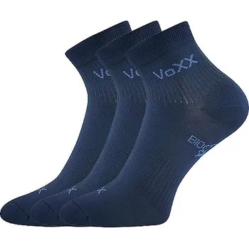 Pánská móda VOXX Ponožky sportovní z BIO bavlny BOBY tmavě modré (3 páry) 43-46 120329