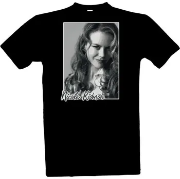 Pánská móda Tričko s potiskem Nicole Kidman pánské