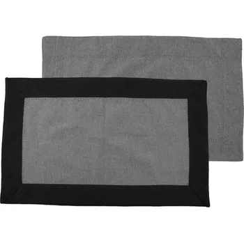 prostírání Home Elements Prostírání tmavě a světle šedá Množství: 6 ks Home Elements