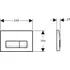 Splachovací tlačítko Geberit Delta50 115.119.11.1