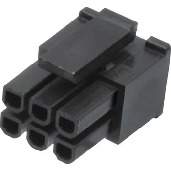 Elektrický konektor MOLEX Izolační kryt Micro-Fit 6 kontaktů