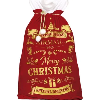 Sportovní vak Vánoční vak 60x95 cm