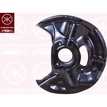 Brzdový systém Ochranný plech proti rozstřikování, brzdový kotouč KLOKKERHOLM 3527377