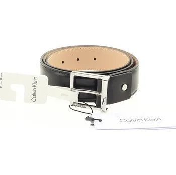 Opasek CALVIN KLEIN Pánský kožený černý pásek K50K512342-BEH-622 Velikost 105