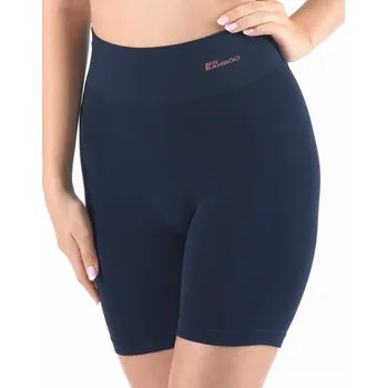 Trenýrky Gina Boxerky vyšší bamboo 03019P Barva/Velikost: lékořice, tomato / S/M