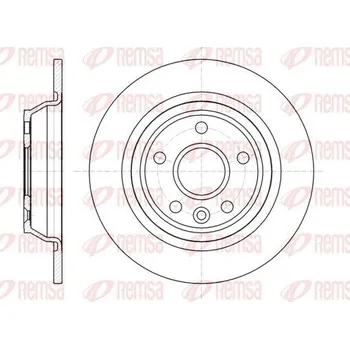 Brzdový kotouč Brzdový kotouč REMSA 61167.00