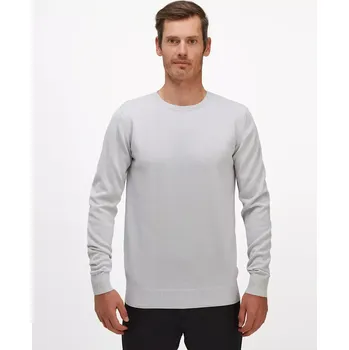 Pánský svetr Pánský vlněný svetr Merino Blend Šedá M