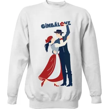 Pánská mikina Mikina bez kapuce Unisex s potiskem Unisex - Tanečníci 2 pánské