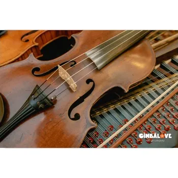 Puzzle Puzzle velké s potiskem Puzzle - housle na cimbálu