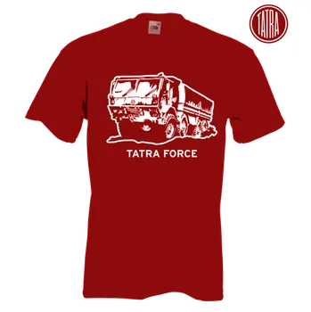 Pánské tričko Tatra tričko pánské TATRA FORCE červené XL