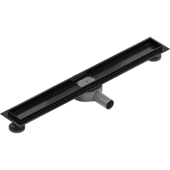 Mexen Flat 360° tělo pro otočný liniový odtok 60 cm, černé - 1740060 Lineární podlahové odtoky