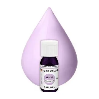 Potravinářské barvivo Food Colours přírodní tekutá barva do čokolády Violet (18 ml)