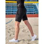 NEYWER Dámské funkční elastické sportovní kraťasy černé EG333 Velikost: L