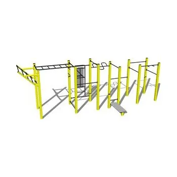 Dětské hřiště Playground System Street workoutová sestava WS 022 - (více barev konstrukce)