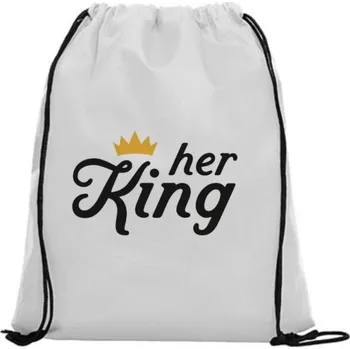 Sportovní vak Vak na záda - Her king Bílá