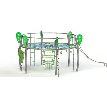 Dětské hřiště Playground System Herní prvek z nerezu prolézačka Hexa Flower