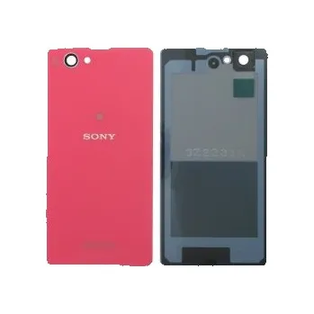 Náhradní kryt pro mobilní telefon Kryt Sony D5503 Xperia Z1 compact zadní růžový