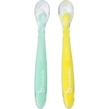 Badabulle Silikonové lžičky 2 ks