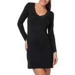 Noční Košile ANTIGEL (ENA1306-02), Barva černá, Velikost M