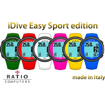 Potápěčský počítač RATIO Computers iDive Easy Sport Barva: růžová