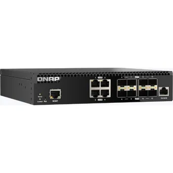 Síťový prvek QNAP switch QSW-M3212R-8S4T (8xSFP+,4x10GbE)