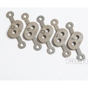 Airsoft FMA FMA PEQ krytky pro změnu obrazce laseru Gen2, 5 obrazců - Písková