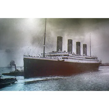 Plakát Plakát, Obraz - Titanic old photo