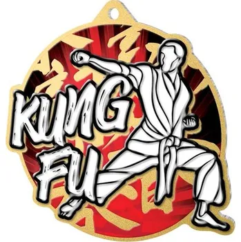 Poháry Bauer Kovová medaile MDM01M54 | Bojová umění