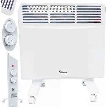 Průmyslové topidlo Hliníkový elektrický konvektor 2v1 1750W