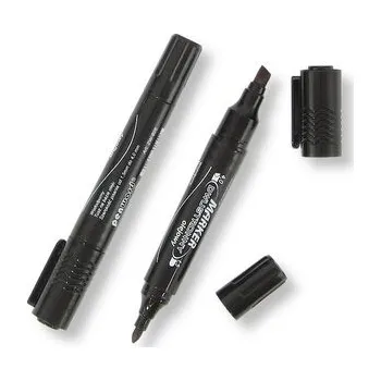 Set školních potřeb Marker olejowy dwustronny czarny (12szt)