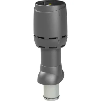 VILPE (Finsko) Odvětrávací potrubí FLOW izolované o výšce 500 mm Barva: Antracitová, Průměr potrubí [mm]: Vnitřní Ø 160