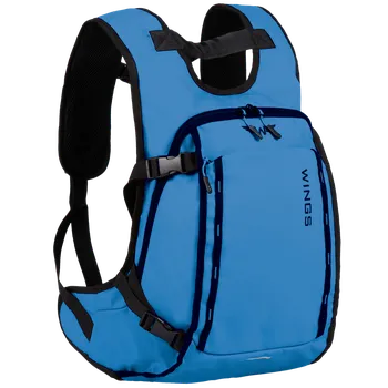 Městský batoh WINGS Rook cestovní batoh - Blue 18 l