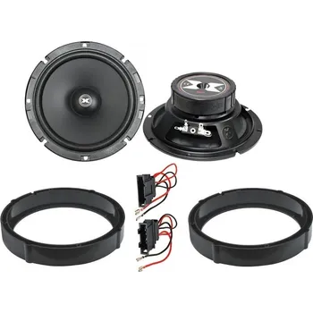 Reproduktor do auta eXcursion Reproduktory Škoda Fabia 2 - přední dveře středobas / set. 2