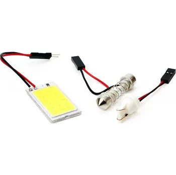 Autožárovka LED CLASSIC T10 W5W C5W 1xCOB-18 12V Light board