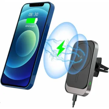 Zboží Tech-Protect v Sosnowiec - Nabíječka Tech-Protect TECH-PROTECT CW19 MAGNETIC MAGSAFE VENT CAR MOUNT BLACK () - Morelenet_8453379