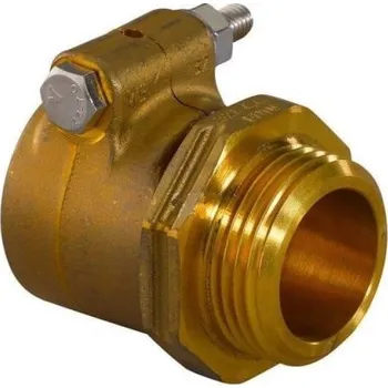 Vodovodní potrubí UPONOR WIPEX přechodová spojka 32x2,9mm-1", 6bar, vnější závit, voda, mosaz