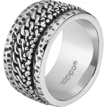 Souprava šperků 45222 Prsten Zippo Chain Ring vel.70