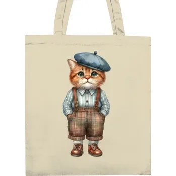 Nákupní taška unisex s potiskem Malý elegán