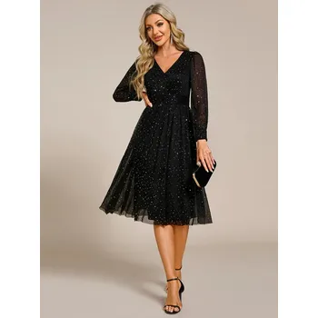 Dámské šaty Ever Pretty společenské šaty 2273 černé Velikost: S / 36 / 04 / 08